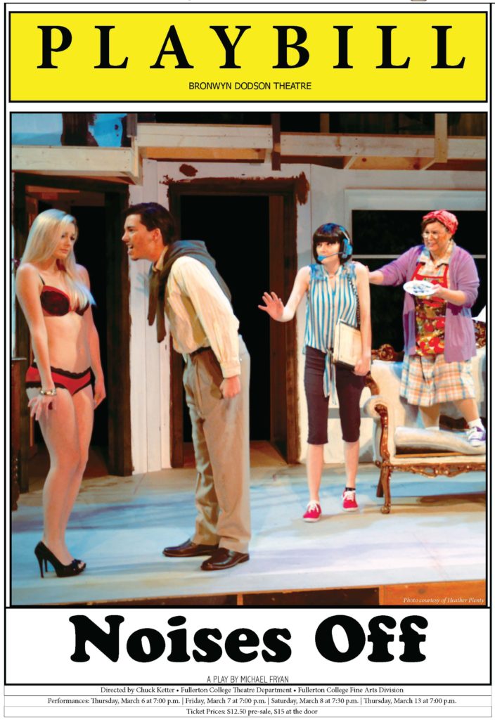 Noises Off hits Fullerton College