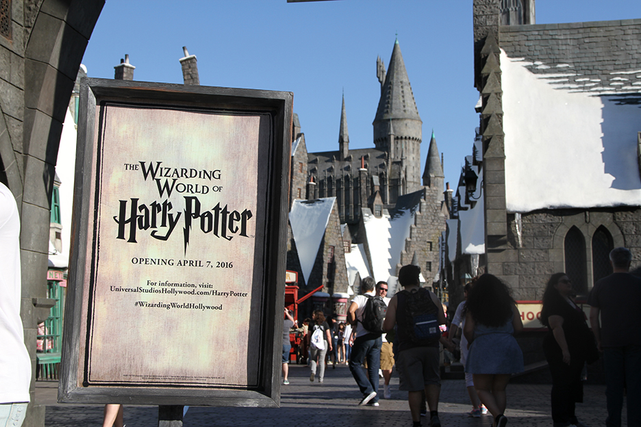 Long awaited Wizarding World of Harry Potter has a soft opening on Feb.25. Photo credit: Oscar Barajas
