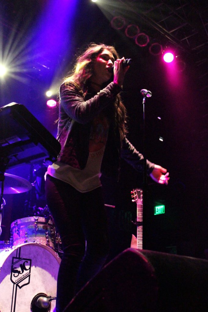 Elena Coats performing at the House Of Blues Anaheim on April 8. Photo credit: Kim Cisneros