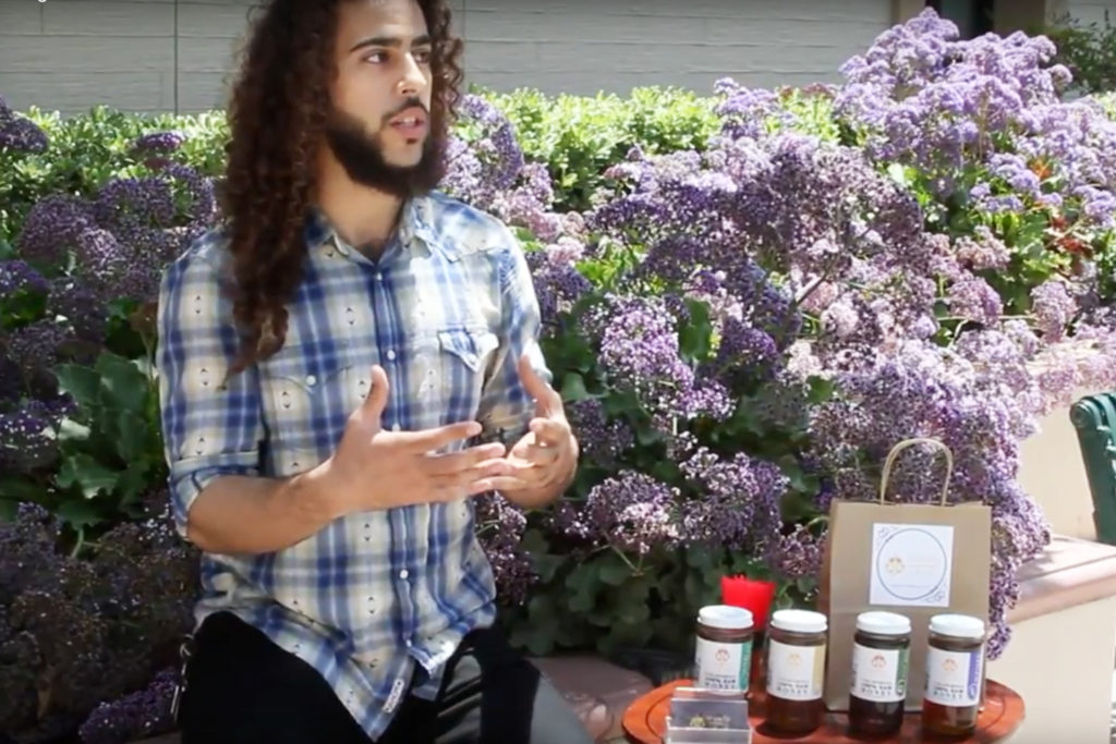 Student entrepreneur heals with honey