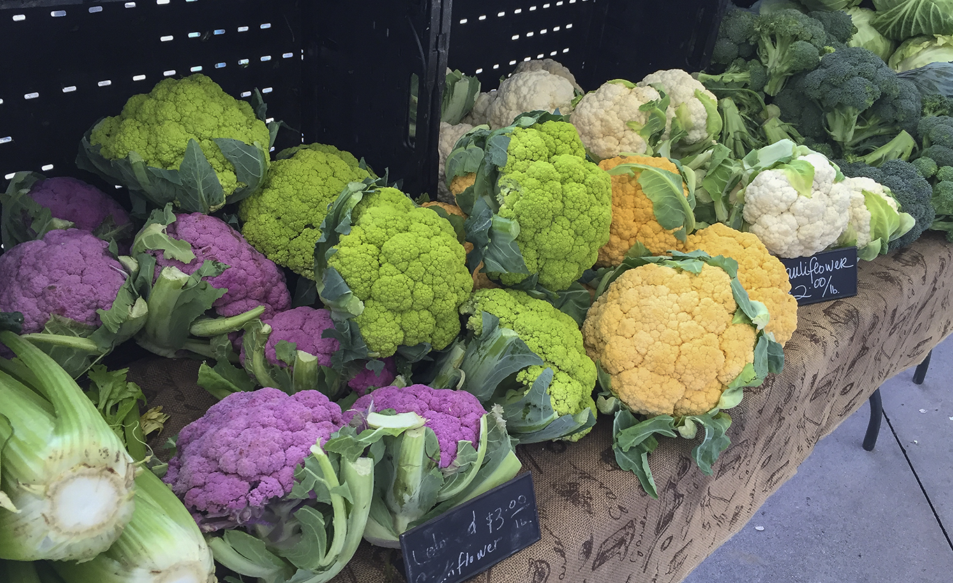 You'll find very colorful produce at The Fullerton Farmers Market in Downtown Fullerton starting on  Thursday, Sep. 29th Photo credit: Neddie Facio