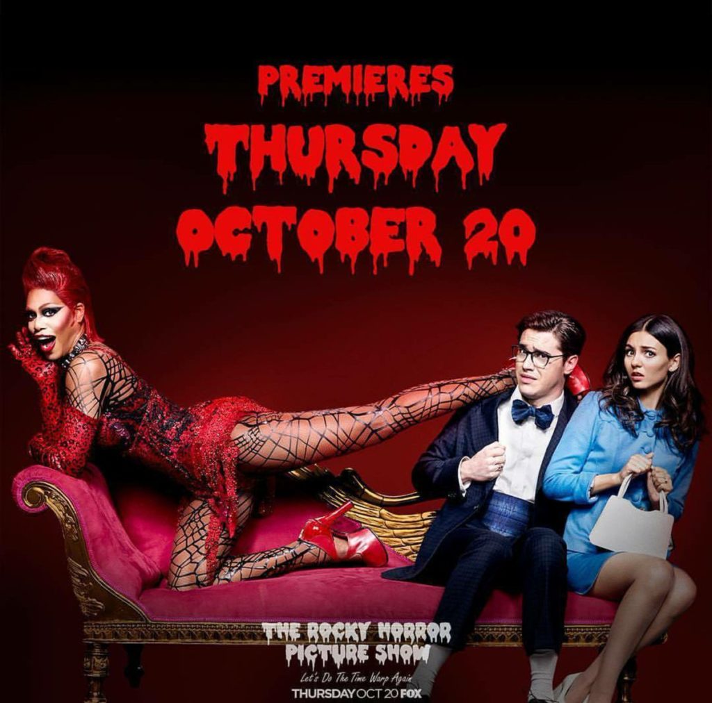 The poster for the FX Rocky Horror remake. Photo credit: Twitter