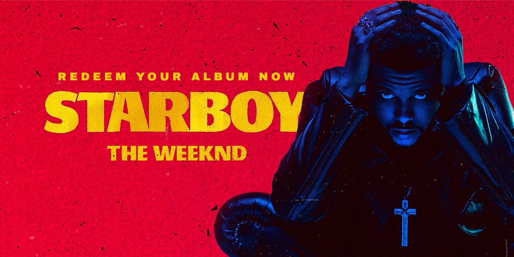 The Weeknd released his highly anticipated third studio album entitled Starboy on Nov. 25. Photo credit: http://twitter.com/theweeknd