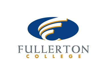 The Fullerton College logo. Photo credit: Fullerton College