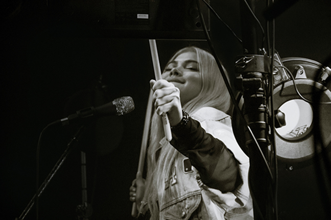 Hayley Kiyoko entertained the sold-out crowd with a mixture of hits off her EPs A Belle to Remember, This Side of Paradise and Citrine, as well as her newest single Sleepover at The Constellation Room on Thursday, March 2. Photo credit: Amber Vaughn
