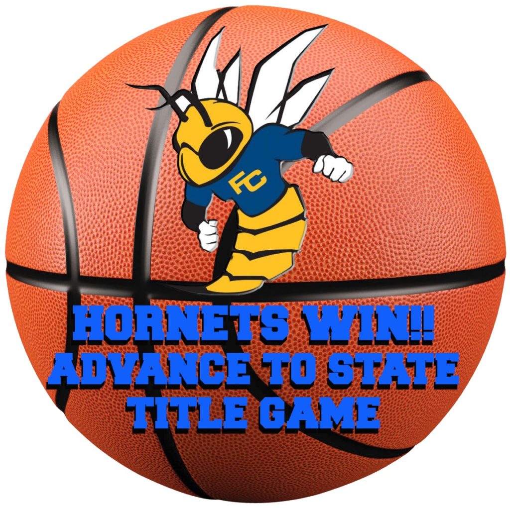 The FC Hornets are headed to the state title game on Sunday, March 12. Photo credit: Hornet Staff