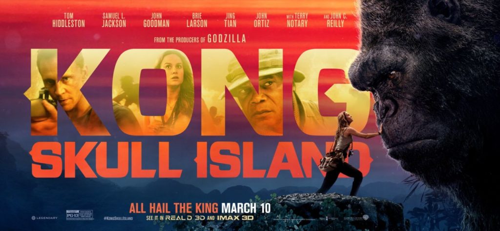 Kong: Skull Island hit theaters on Friday, March 10. Photo credit: Warner Bros.