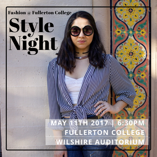 Fashion @ Fullerton College will host their first Style Night on Thursday May 11 at the Wilshire Auditorium. Photo credit: Fashion @ FC