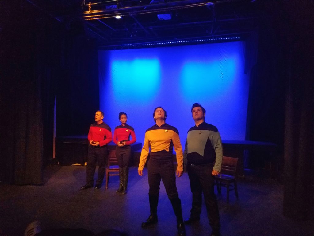 The Improvised Generation performs a Star Trek themed improv show during the Orange County Improv Fest. Photo credit: Aaron Untiveros