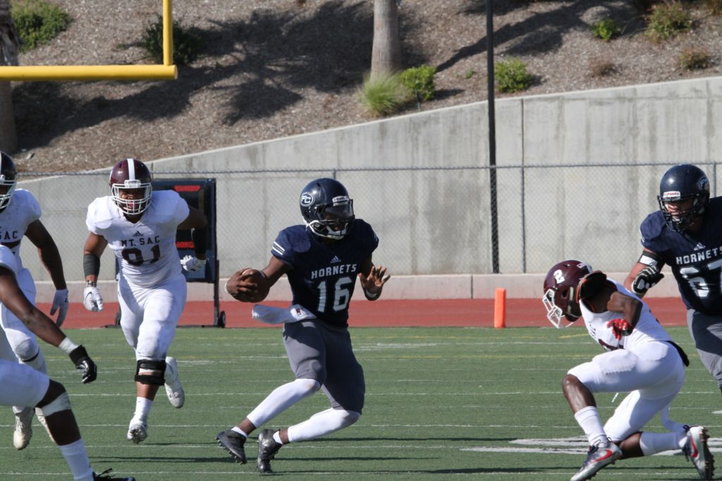 Hornets football keeps buzzing with win over MT. SAC