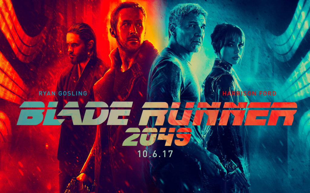 Blade Runner 2049 movie poster Photo credit: warner brothers