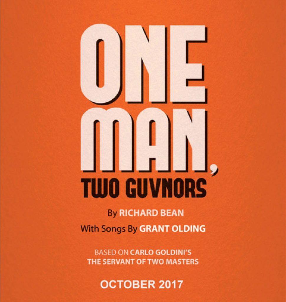Official advertisement photo for One Man, Two Guvnors Photo credit: Fullerton College Theatre Arts Department