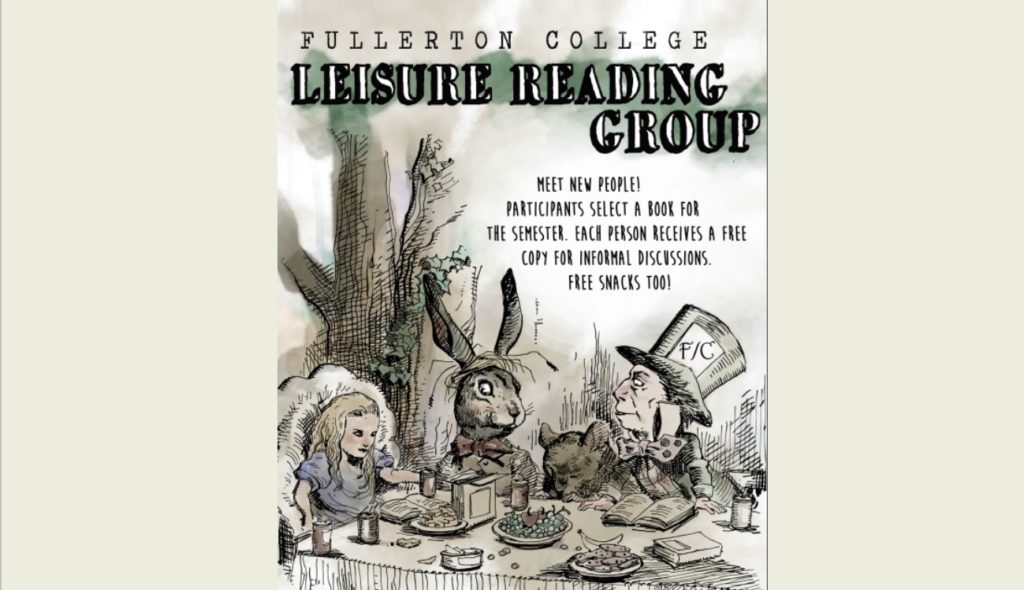 Each semester the Leisure Reading Group chooses a book to read and discuss at their bi-weekly meetings in the library on campus.