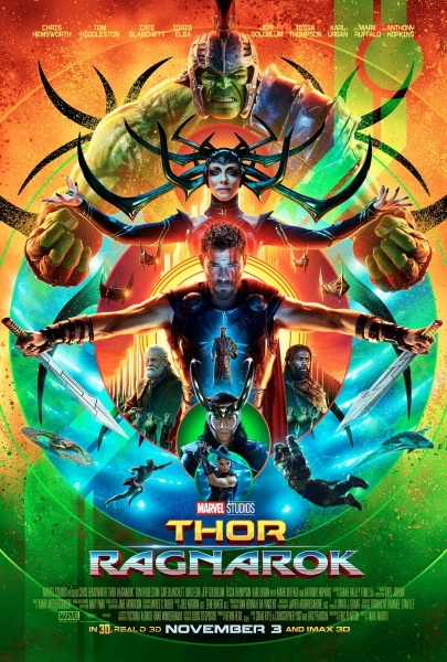 Thor Ragnarok Official Movie Poster Photo credit: Facebook
