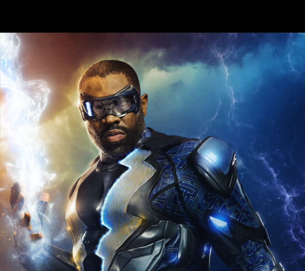 With his ability to harness electricity, Black Lightning uses his powers to protect the city of Freeland. Photo credit: J Squared Photography/The CW
