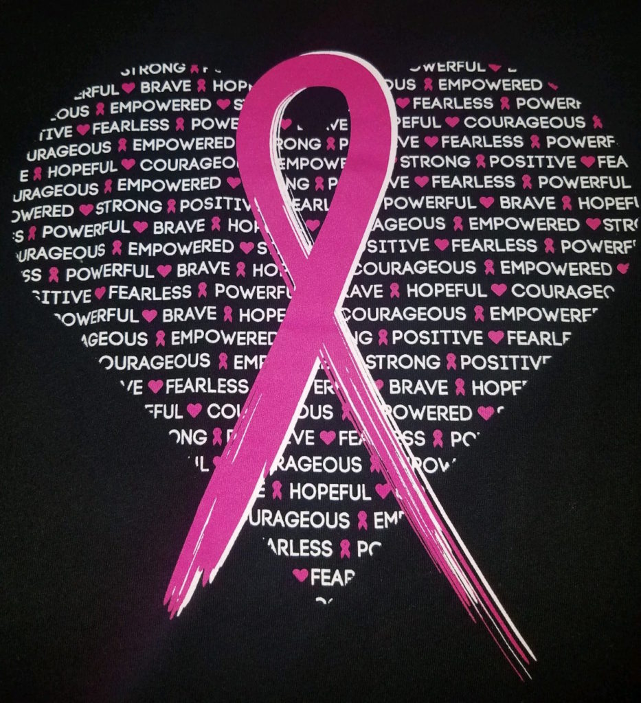 Breast Cancer Awareness where we show appreciation for those whom survived and those we have lost. Photo credit: Tameka Poland