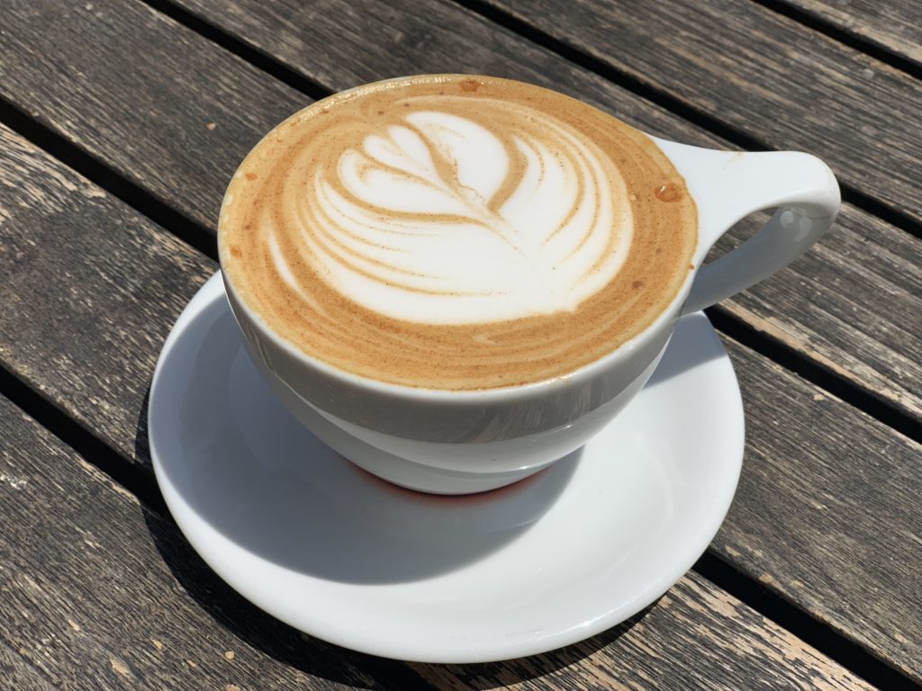 Looking for something sweet on the menu? Dripps Spanish latte is a popular item on the menu made with sweetened condensed milk, cinnamon, 2 shots of espresso. Photo credit: Ciera Chavez