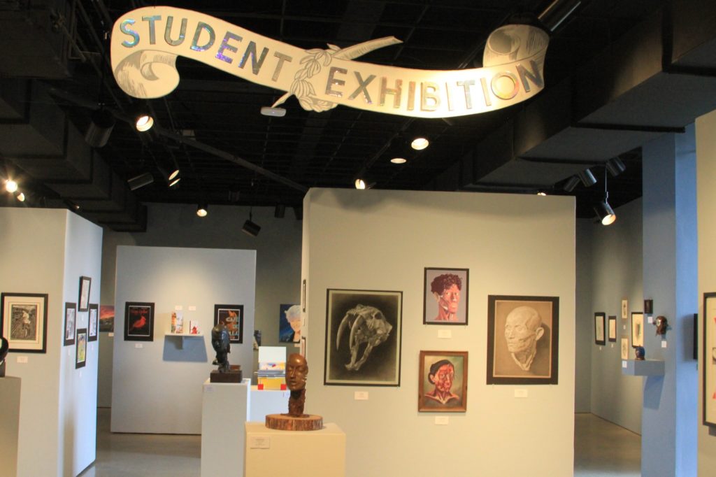Student Art exhibit is open to the public see the talent of the Fullerton College art students. Photo credit: Anthony Carrera