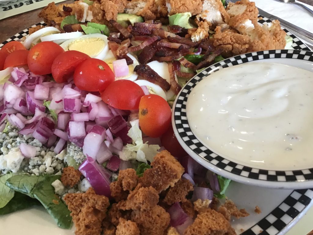 Crispy Chicken Cobb salad Photo credit: Roxanne Reeves