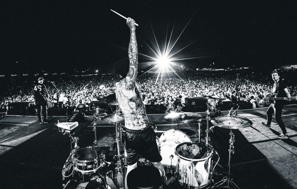 Blink-182 at Rio Fest Photo credit: Clemente Ruiz