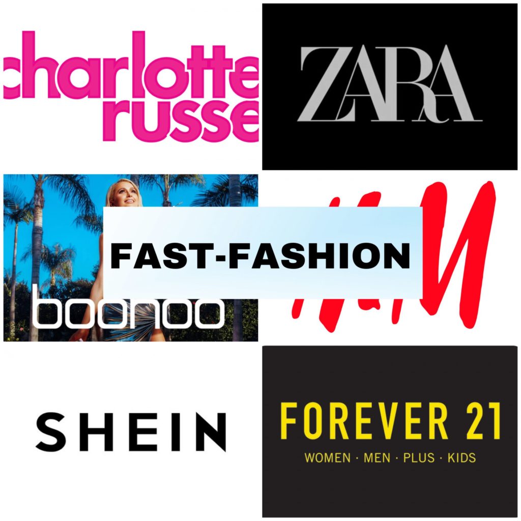 Popular fast-Fashion brands around the world. Photo credit: Lauren Pacheco