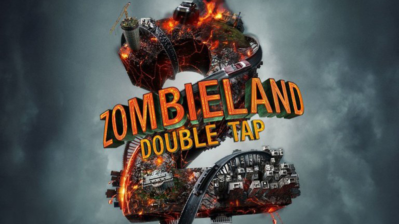 The movie poster for Zombieland Double Tap Photo credit: Sony Pictures Entertainment Inc.