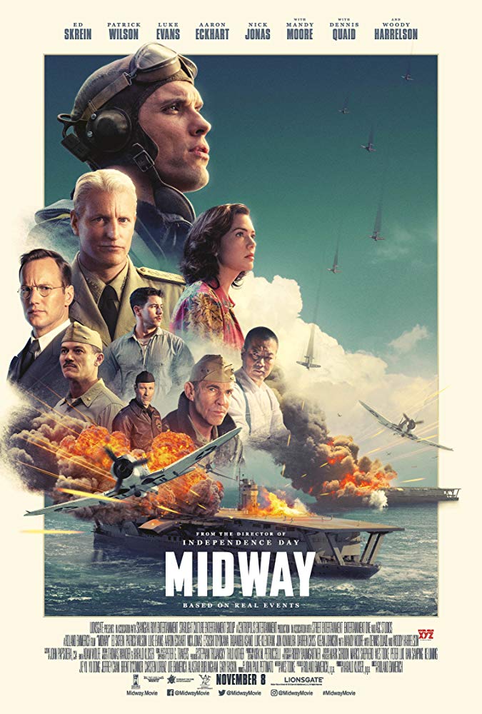 Lionsgates Midway debuted Friday, Nov. 8 to commemorate Veterans Day Weekend and  pays tribute to the armed forces of the United States in its efforts during the Battle of Midway in 1942 Photo credit: Lionsgate