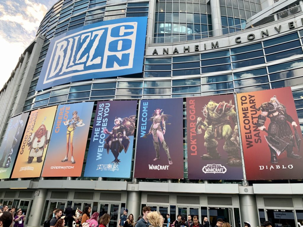 Blizzcon was hosted at the Anaheim Convention Center on November first and second. Photo credit: Cheyenne Ridgley