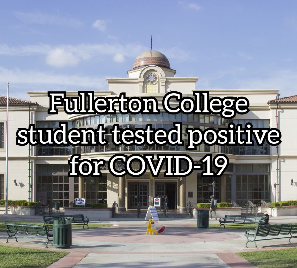 Study Abroad Student tested positive for COVID-19
