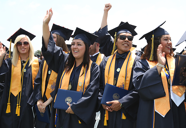 Students graduating Photo credit: Fullerton College