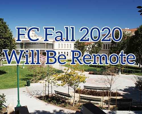 Fullerton Colleges Fall 2020 semester will continue to be remote. Photo credit: Fullerton College