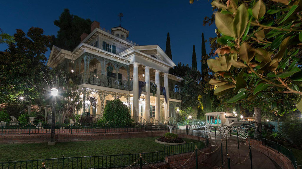The Haunted Mansion ride at Disneyland Resort. Photo credit: Disneyland Parks