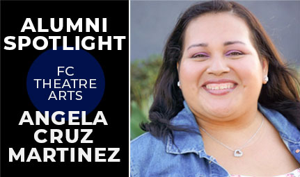 Angela Cruz Martinez is the Alumni Spotlight for Fullerton College Theatre Arts. Photo credit: Janice Garcia