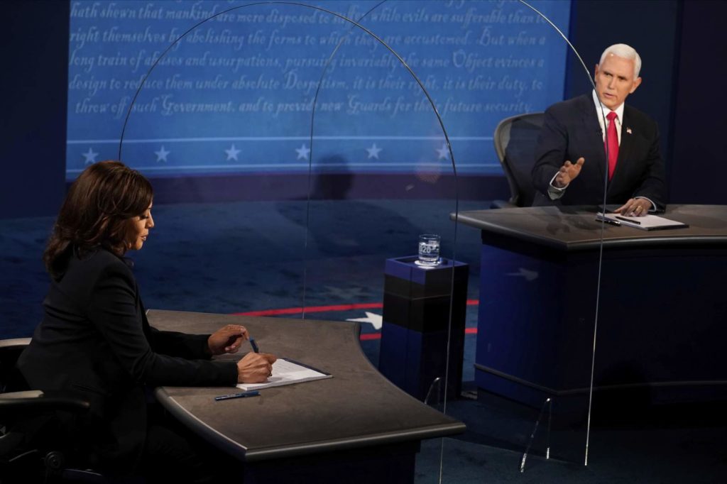 The debate on Wednesday proved to be more tame in contrast to what the American people saw last week at the first presidential debate. Photo credit: KSAT News