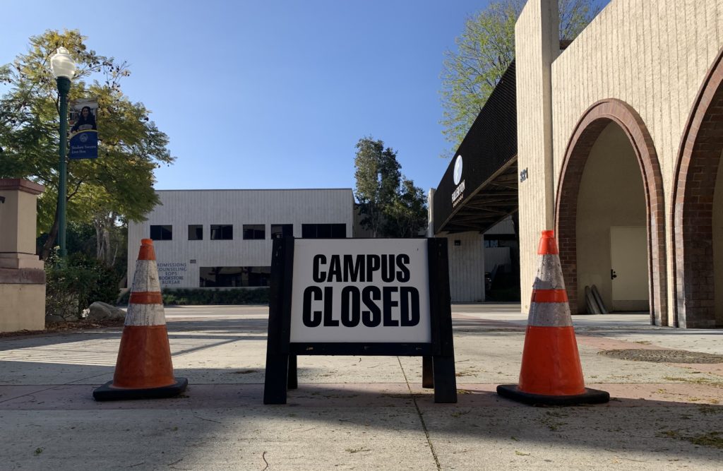 Fullerton College will still mostly be closed in the fall semester, but more courses will be offered. Photo credit: Daniella Alvarez