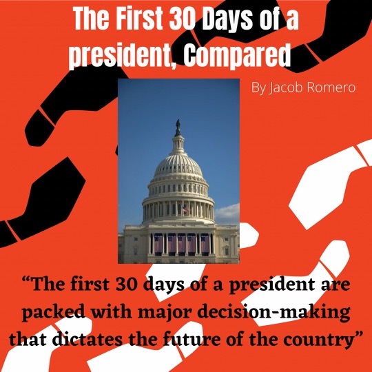 The first 30 days of a president, compared