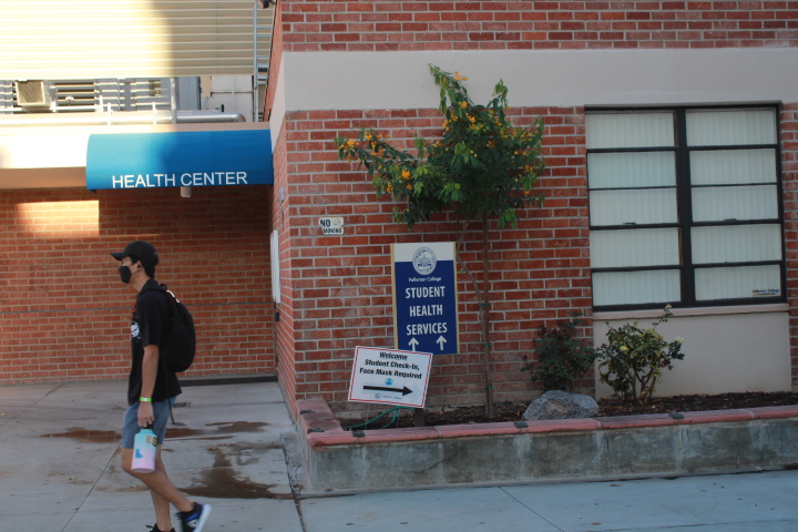 The new Student Health Check-in Center is located in Building 1200, Room 1246. Photo credit: Christina Corona