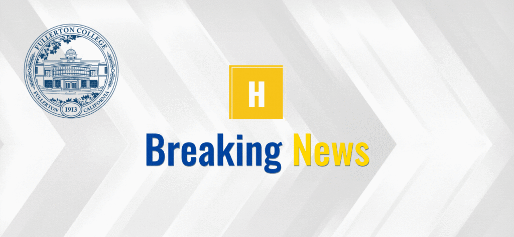 Breaking news text and pictures of Fullerton College, a community college located in Fullerton, CA.
Photo Illustration: The Hornet, Nicole Melanie Freerks