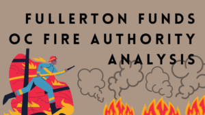 Fullerton leadership took another step Tuesday night toward considering folding its Fire Department into the Orange County Fire Authority, a regional fire service. Photo credit: Malia Arpon