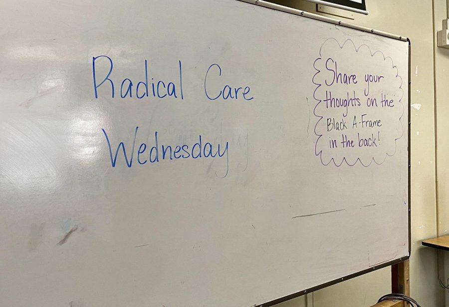 Health Care Center presents Radical Care Wednesday at Fullerton College room 1246 taking place every Wednesday this spring semester.