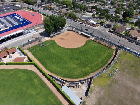The Fullerton College Softball team is looking to President Olivo for help to move along their attempts to gain adequate facilities. Photo credit: Jay  Seidel