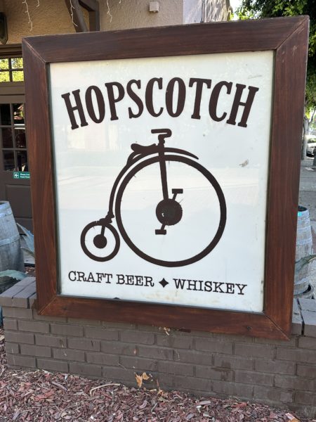 Hopscotch Tavern is known for its whiskey selection along with support of local craft beers that are constantly rotating.