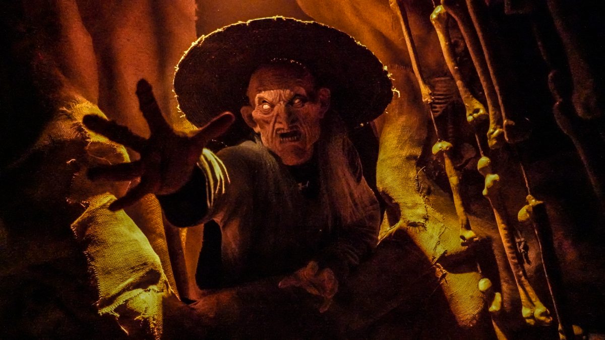 Monstruos: The Monsters of Latin America maze at Universal Studios Halloween Horror Nights.