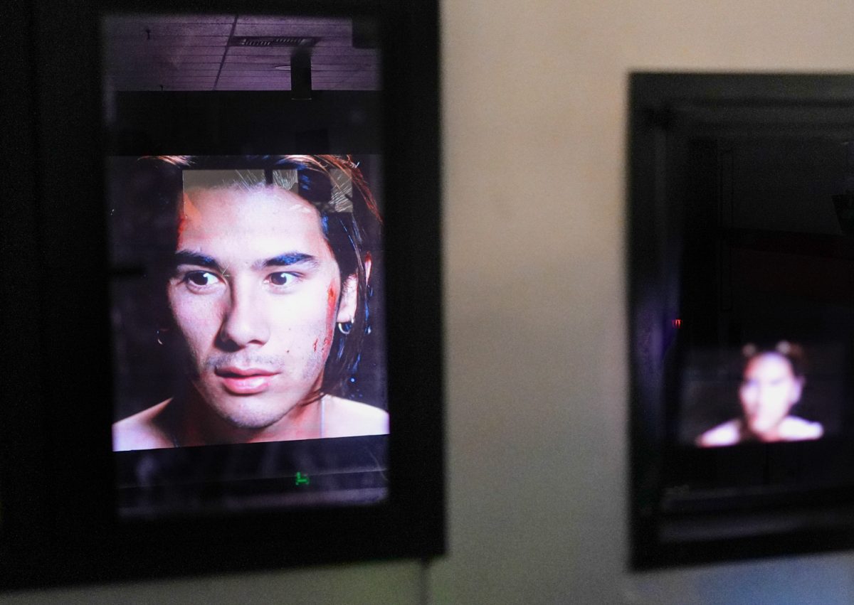 Viewing James Duval as Dark Smith from the projection room during the screening of Gregg Arakis acid-induced Nowhere on Saturday, Nov. 4. The Frida had Araki month in June for Pride Month, showing more of his films like Doom Generation and Mysterious Skin, amongst others, with plans to show more in the future along the hopes of bringing the director out for a Q&A.