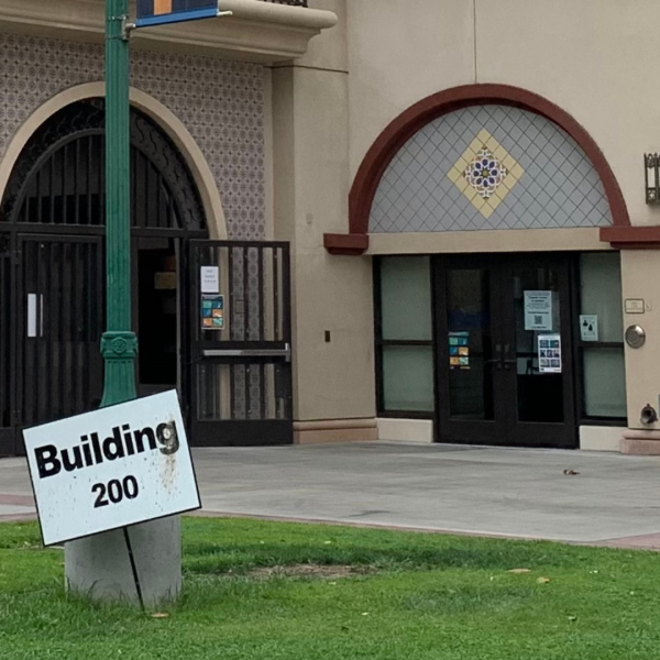 The Fullerton College cafeteria is found in Building 200, now called Cruz Reynoso Hall. The cafeteria, managed by Sodexo, has drawn criticism from students due to the lack of healthy food options.