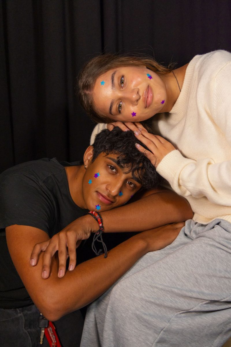 Models: Ayeshan Khawar (left) and Sophia Tinoco