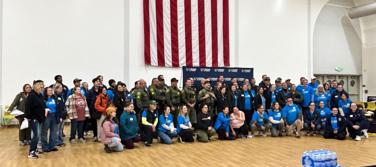 Orange County Point-in-Time Count volunteers, local police, sheriffs, and SWAT from Seal Beach to Newport Beach, and OC Outreach and Engagement deploy out of Mile Square Park in Fountain Valley.
